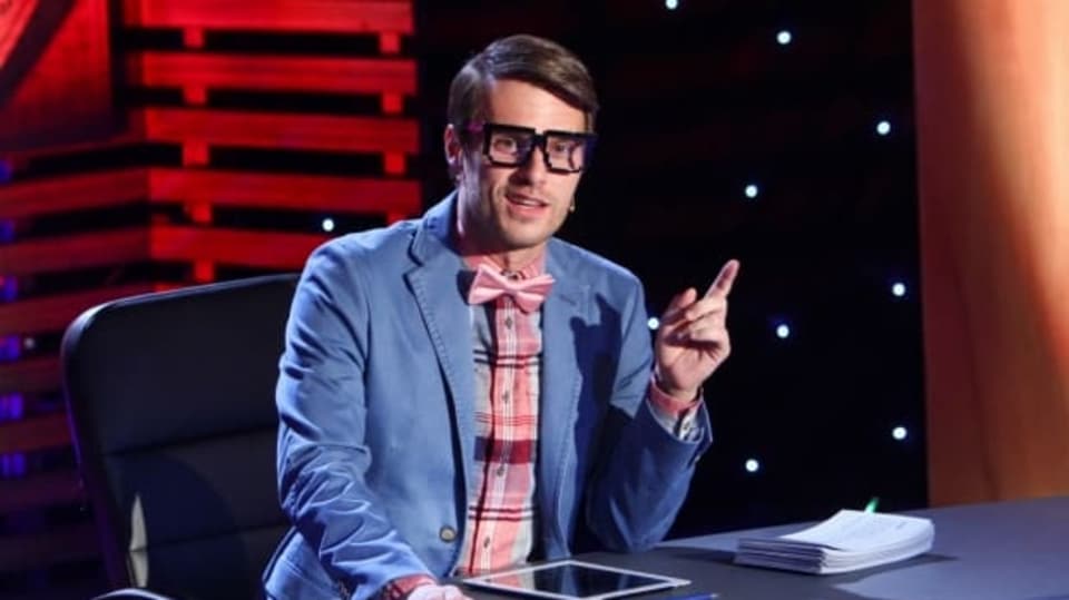 Leoš Mareš očekáváve své show pouze vtipné odpovědi
